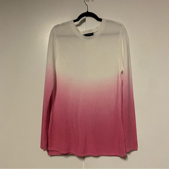 I-N-C Womens Ombre Pullover Cotton Ribbed Sweater Size XXL - Picture 1 of 7